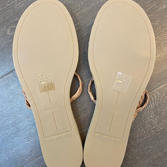 New Dolce Vita Sandals Nude sz 11 - Picture 2 of 3